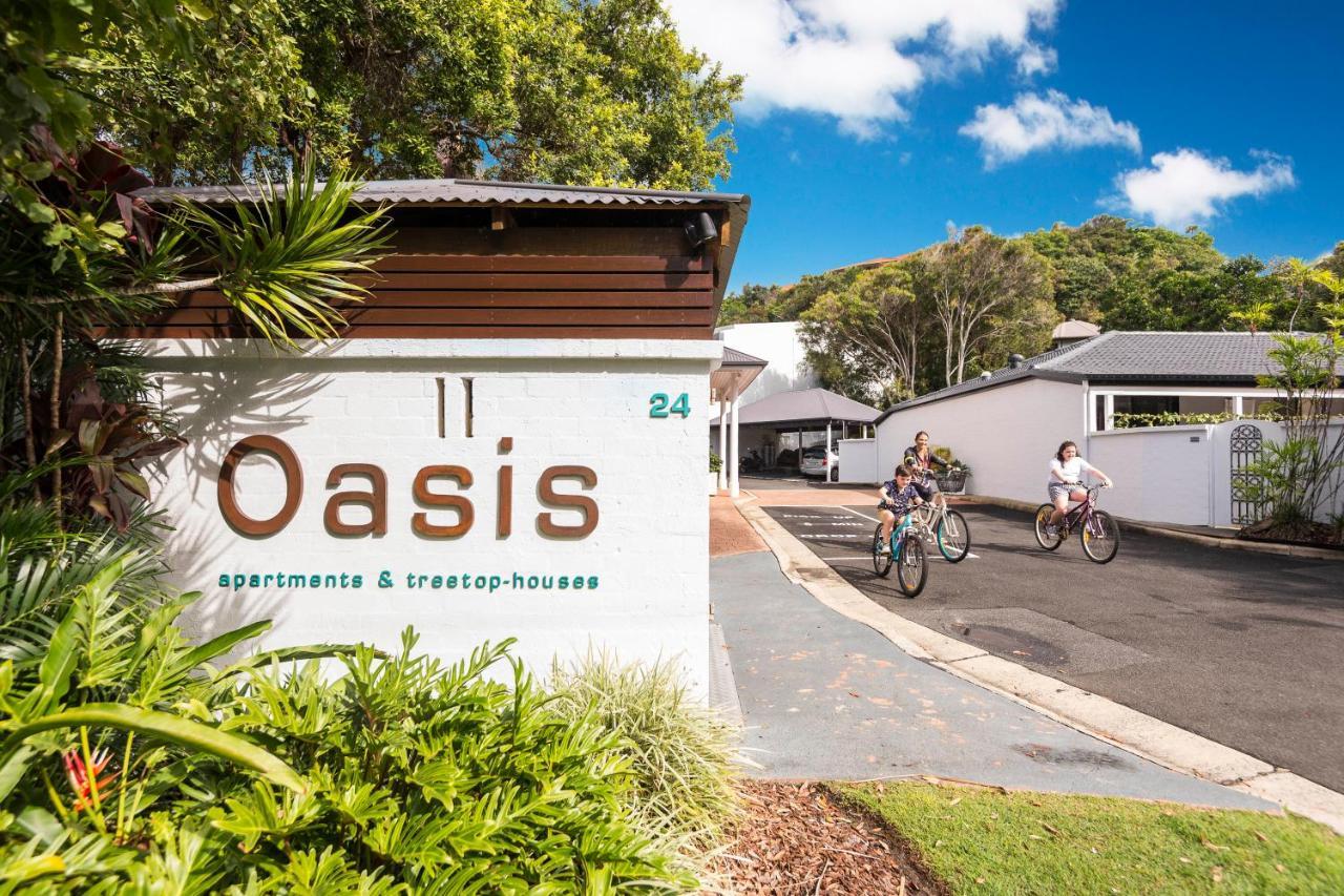 The Oasis Apartments And Treetop Houses Byron Bay Exterior photo